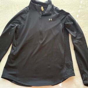 Under Armour Black Quarter Zip Pullover